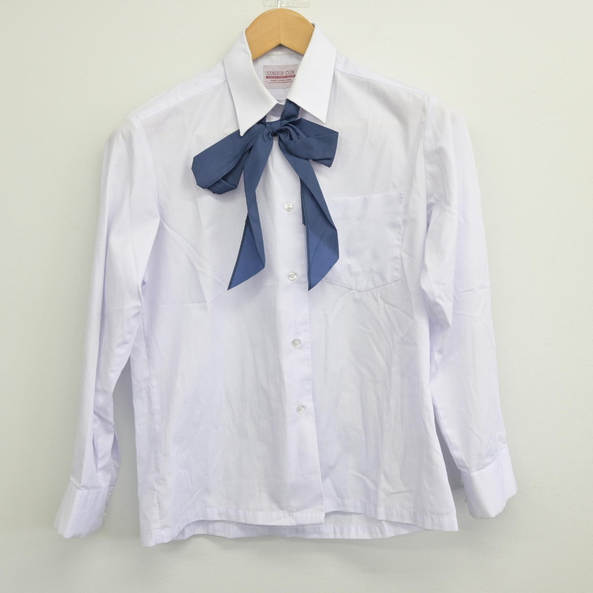 【中古】岩手県 北陵中学校 女子制服 4点（ブレザー・シャツ・スカート）sf034172