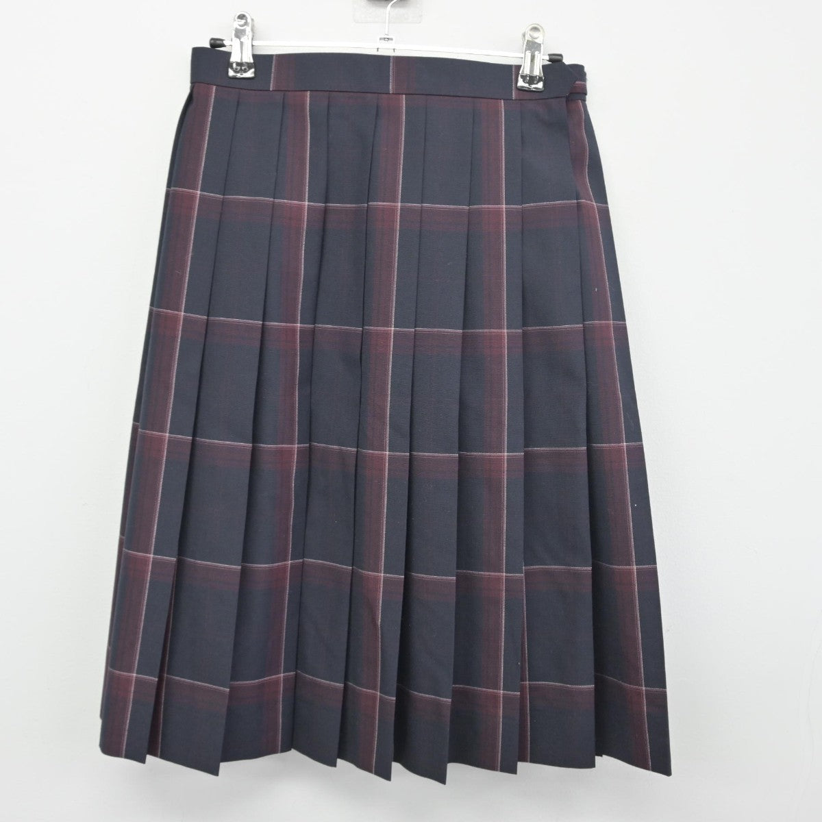 【中古】熊本県 御船高等学校 女子制服 2点（シャツ・スカート）sf034177