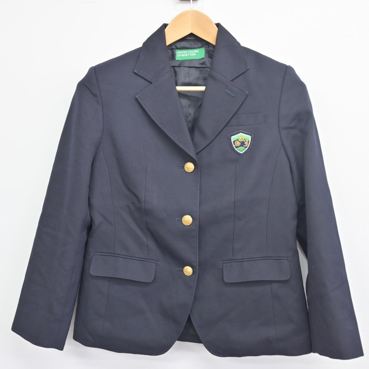 【中古】大阪府 四條畷学園中学校 女子制服 4点（ブレザー・スカート）sf034180