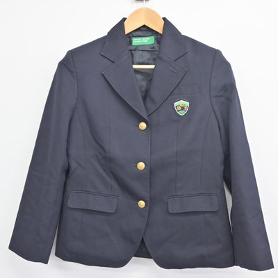 【中古】大阪府 四條畷学園中学校 女子制服 4点（ブレザー・スカート）sf034180