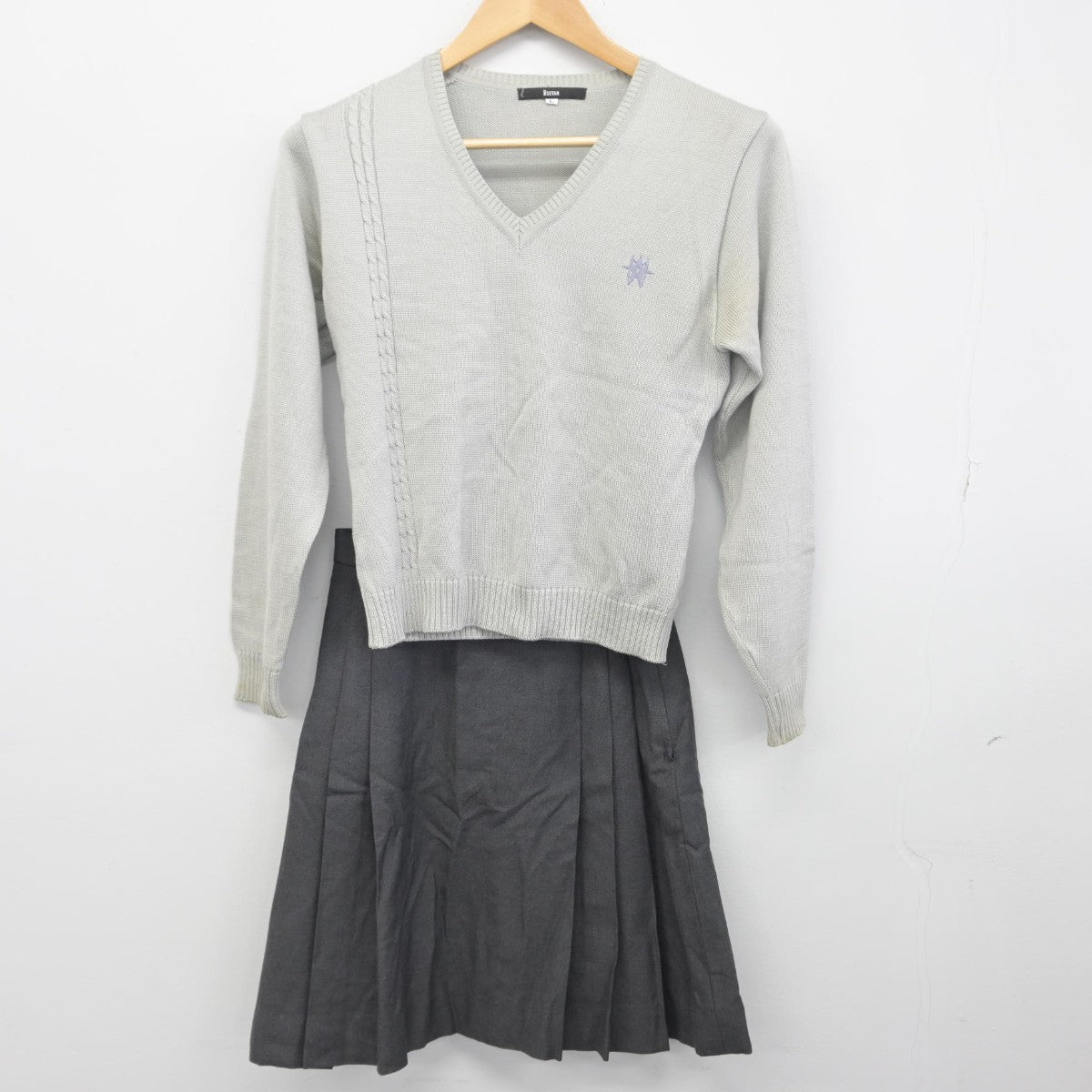 【中古】東京都 晃華学園高等学校 女子制服 4点（ブレザー・ニット・スカート）sf034186