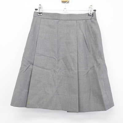 【中古】東京都 晃華学園高等学校 女子制服 2点（ニットベスト・スカート）sf034188