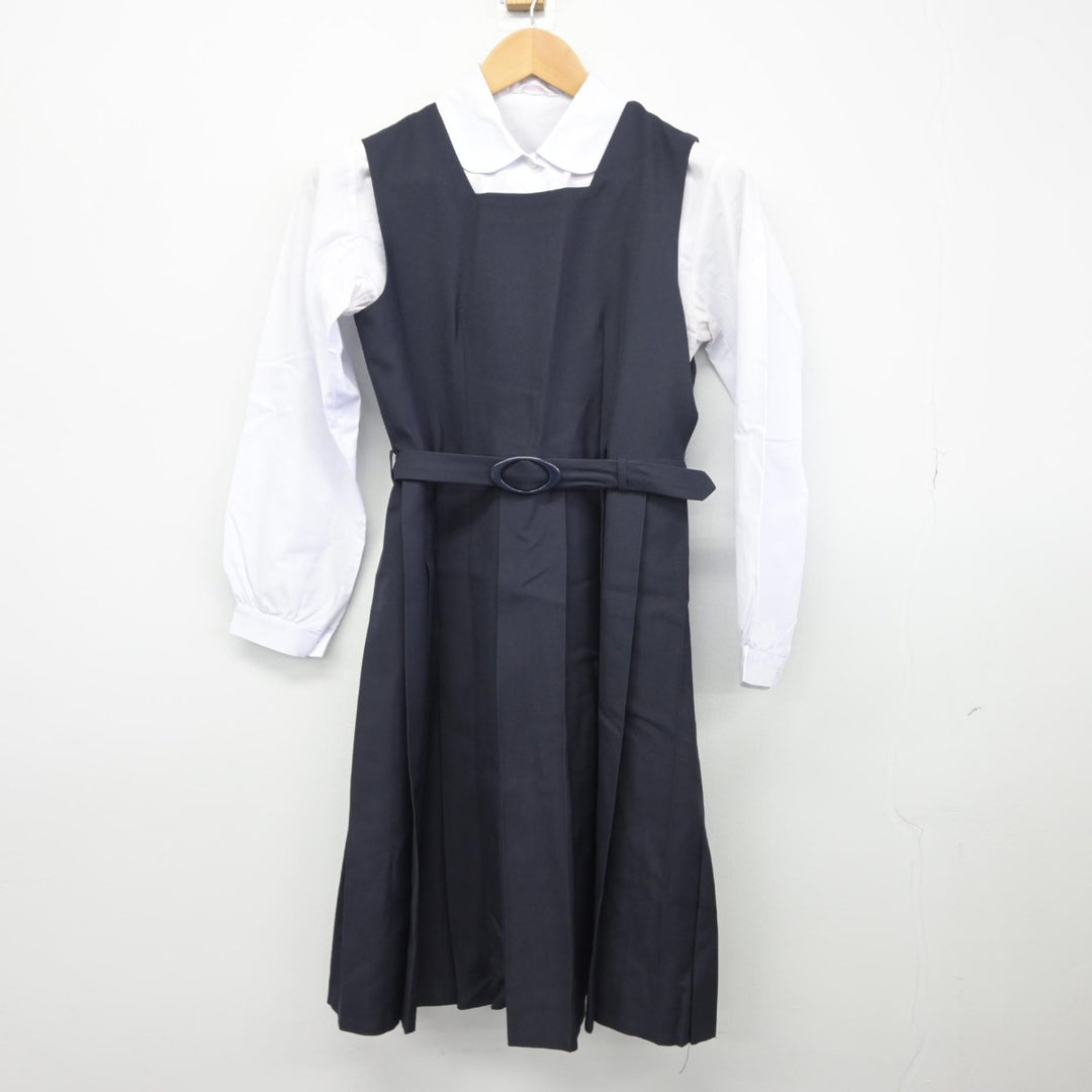 【中古】新潟県 新潟大学附属長岡小学校 女子制服 3点（ブレザー・シャツ・ジャンパースカート）sf034200 | 中古制服通販パレイド