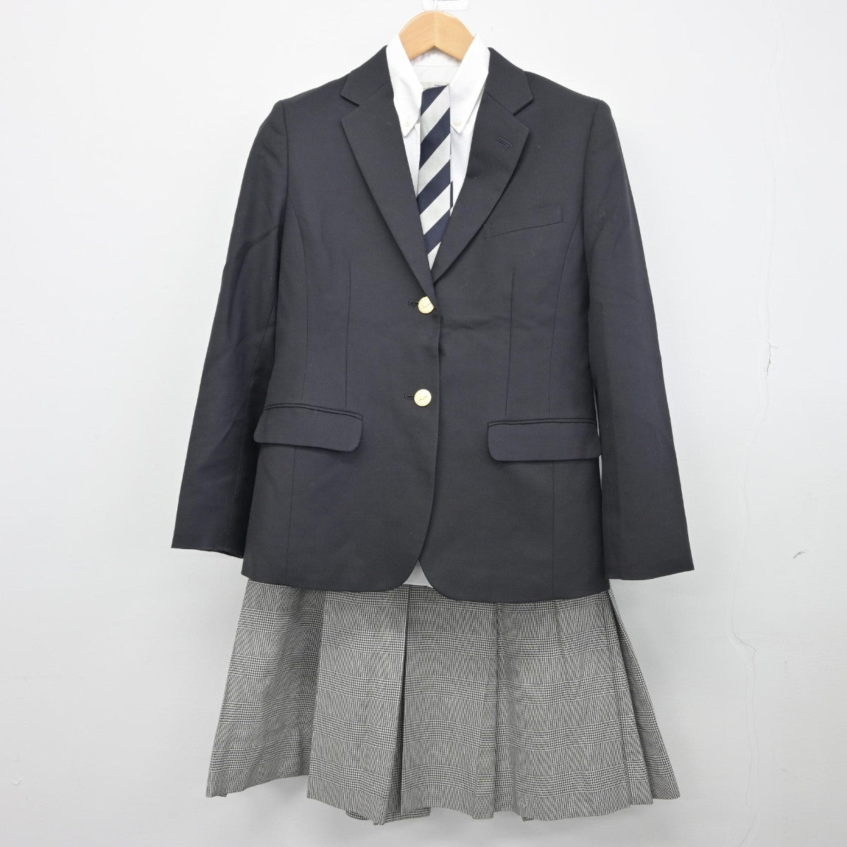 【中古】東京都 城西大学付属城西高等学校 女子制服 4点（ブレザー・シャツ・スカート）sf034216