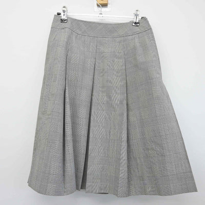 【中古】東京都 城西大学付属城西高等学校 女子制服 2点（ニットベスト・スカート）sf034219