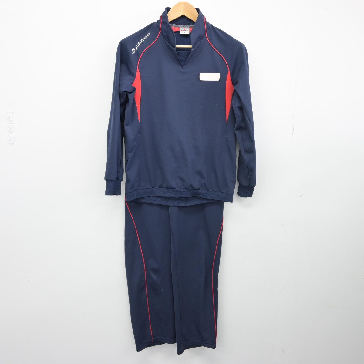 【中古】福岡県 春日市立春日中学校 女子制服 2点（ジャージ 上・ジャージ 下）sf034250