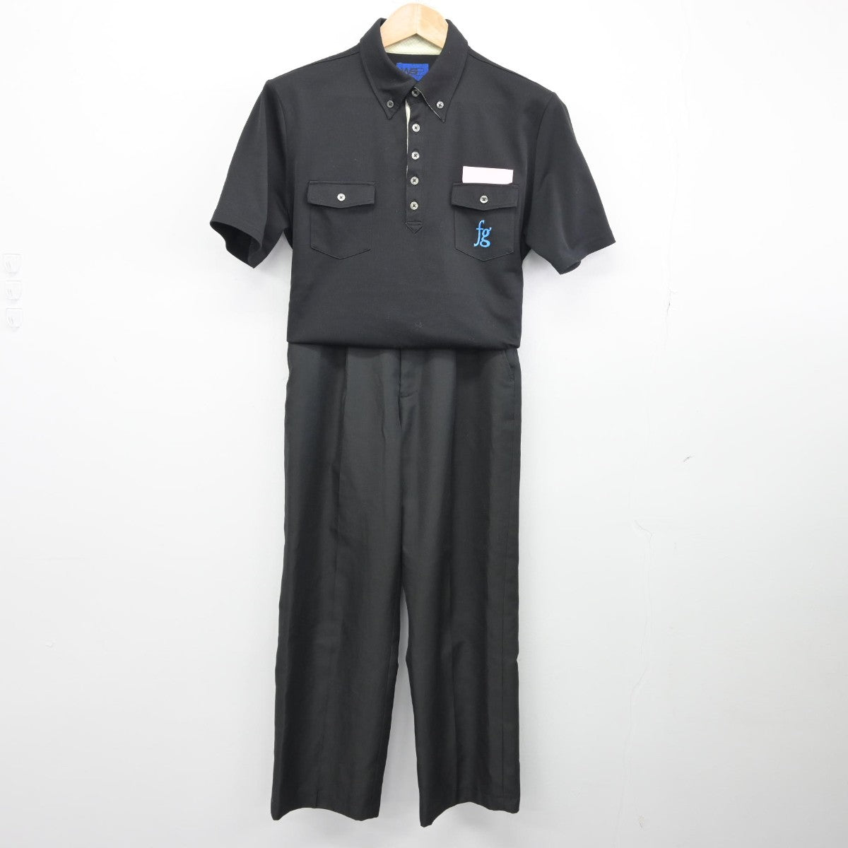 【中古】大分県 福徳学院高等学校/トータルビューティー科 女子制服 2点（シャツ・ズボン）sf034258