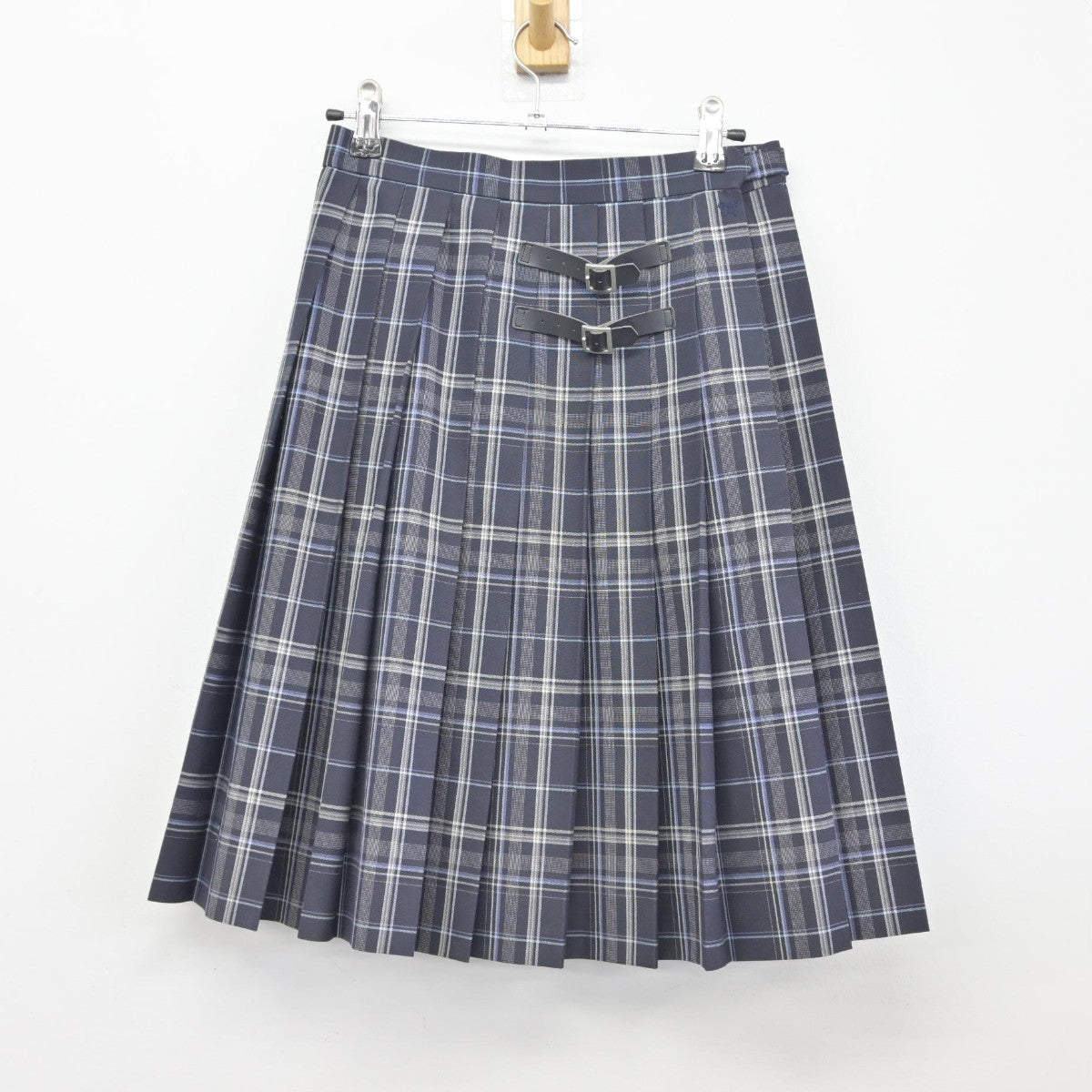 【中古】山梨県 甲府東高等学校 女子制服 3点（ニットベスト・シャツ・スカート）sf034273