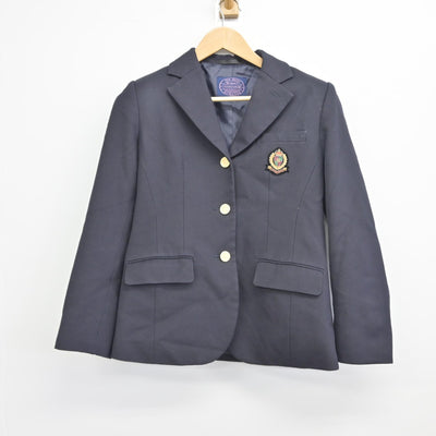 【中古】静岡県 飛龍高等学校 女子制服 3点（ブレザー・シャツ）sf034300