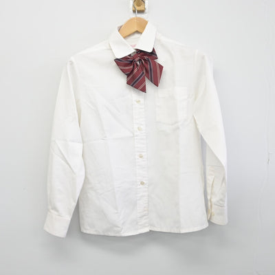 【中古】静岡県 飛龍高等学校 女子制服 3点（ブレザー・シャツ）sf034300