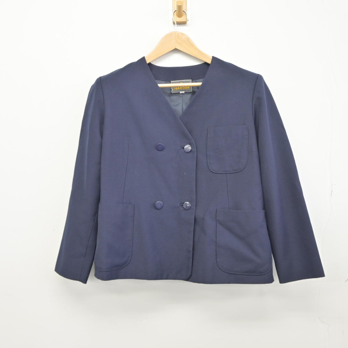 【中古】埼玉県 盛岡市立大宮中学校 女子制服 2点（ブレザー・ベスト）sf034311