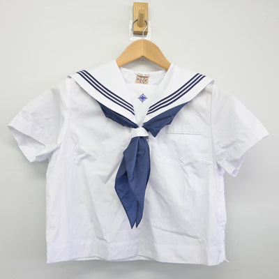 【中古】岩手県 仙北中学校 女子制服 3点（セーラー服・セーラー服）sf034315