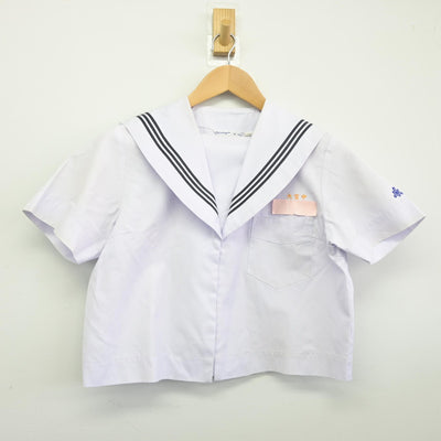 【中古】宮崎県 宮崎市立大宮中学校 女子制服 2点（セーラー服・セーラー服）sf034321