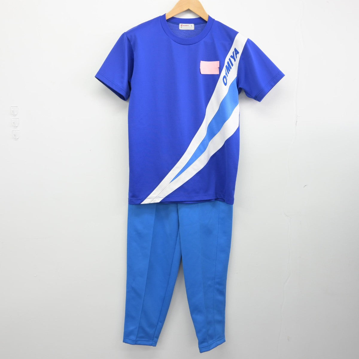 【中古】宮崎県 宮崎市立大宮中学校 女子制服 3点（ジャージ 上・体操服 上・ジャージ 下）sf034322