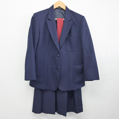 【中古】東京都 上水中学校 女子制服 4点（ブレザー・ベスト・スカート）sf034325