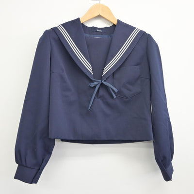 【中古】愛知県 形原中学校 女子制服 3点（セーラー服・スカート）sf034330