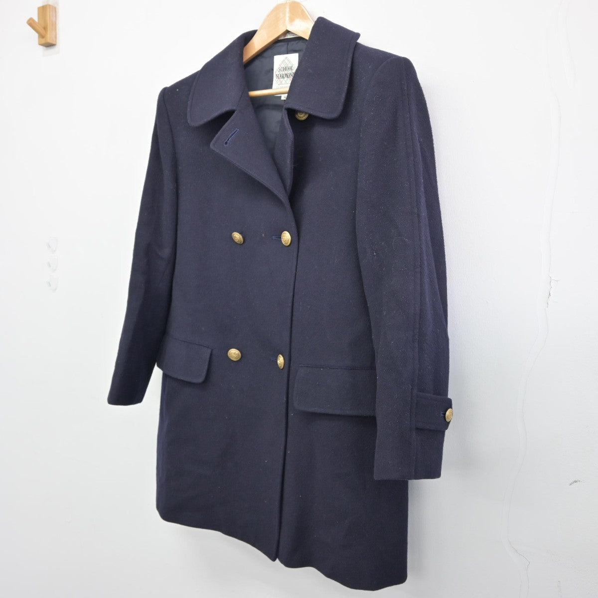 【中古】長崎県 長崎純心高等学校 女子制服 1点（コート）sf034340