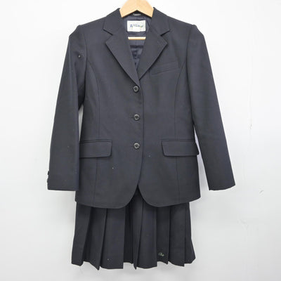 【中古】東京都 荏原第五中学校 女子制服 3点（ブレザー・ニット・スカート）sf034341