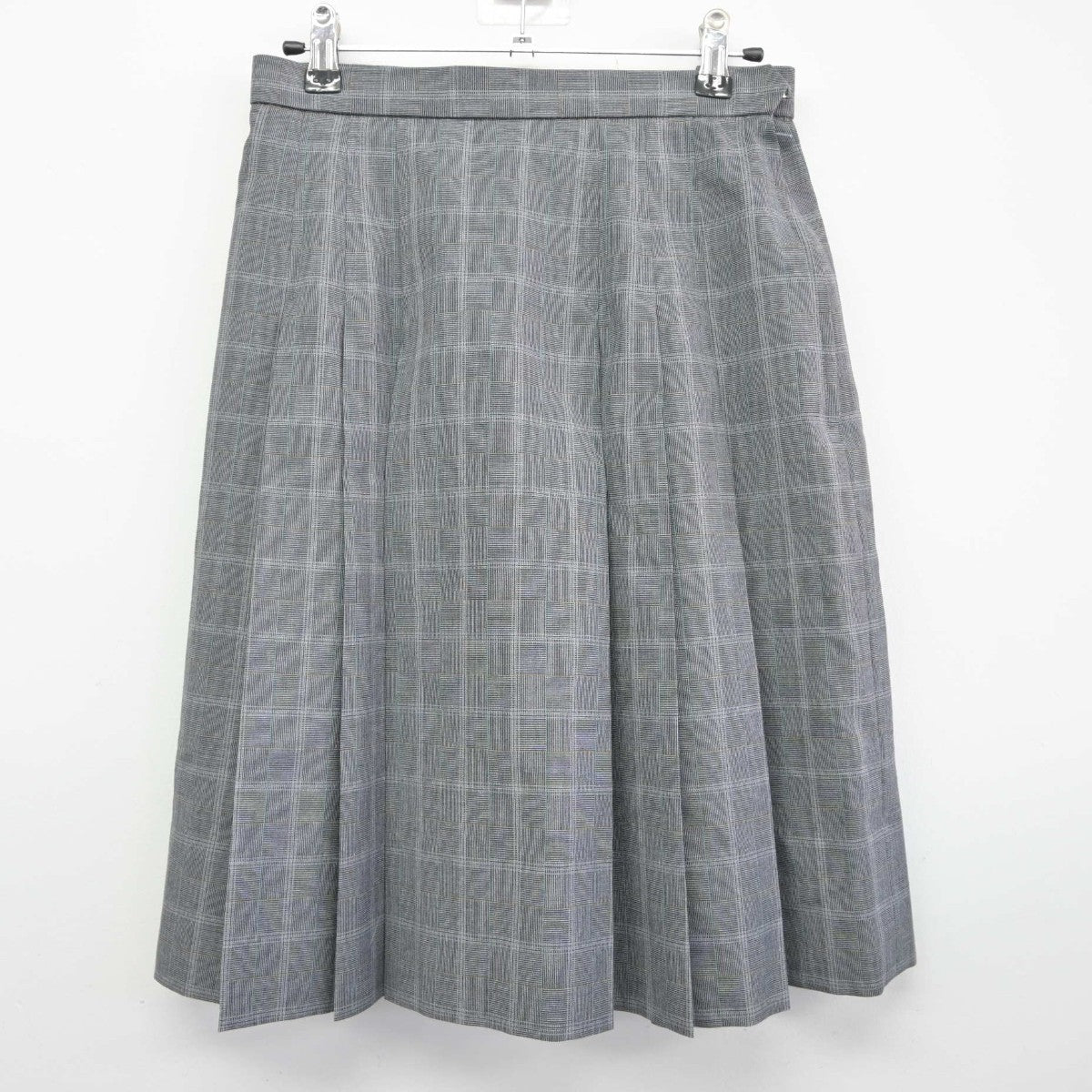 【中古】神奈川県 大庭中学校 女子制服 2点（ベスト・スカート）sf034350