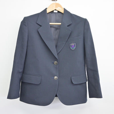 【中古】神奈川県 大庭中学校 女子制服 3点（ブレザー・スカート）sf034352