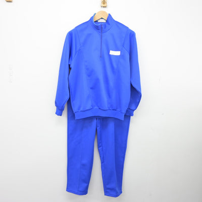 【中古】宮城県 聖ウルスラ英智高等学校 女子制服 2点（ジャージ 上・ジャージ 下）sf034361