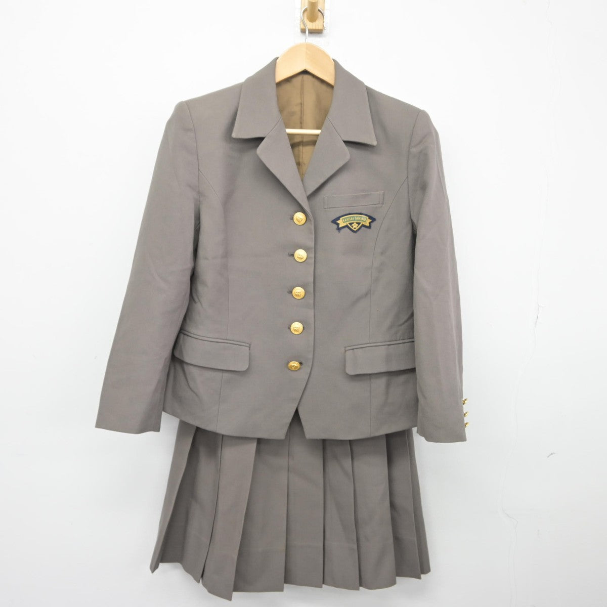 【中古】大阪府 関西大倉中学校 女子制服 2点（ブレザー・スカート）sf034370