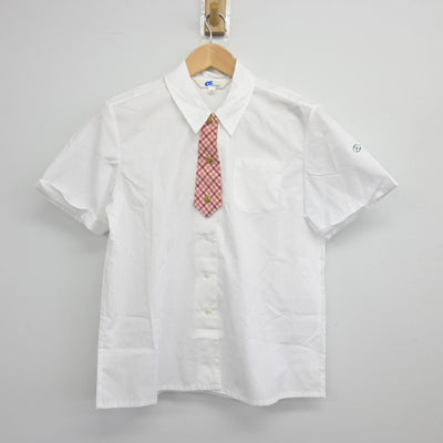 【中古】大阪府 関西大倉中学校 女子制服 3点（ニットベスト・シャツ）sf034372