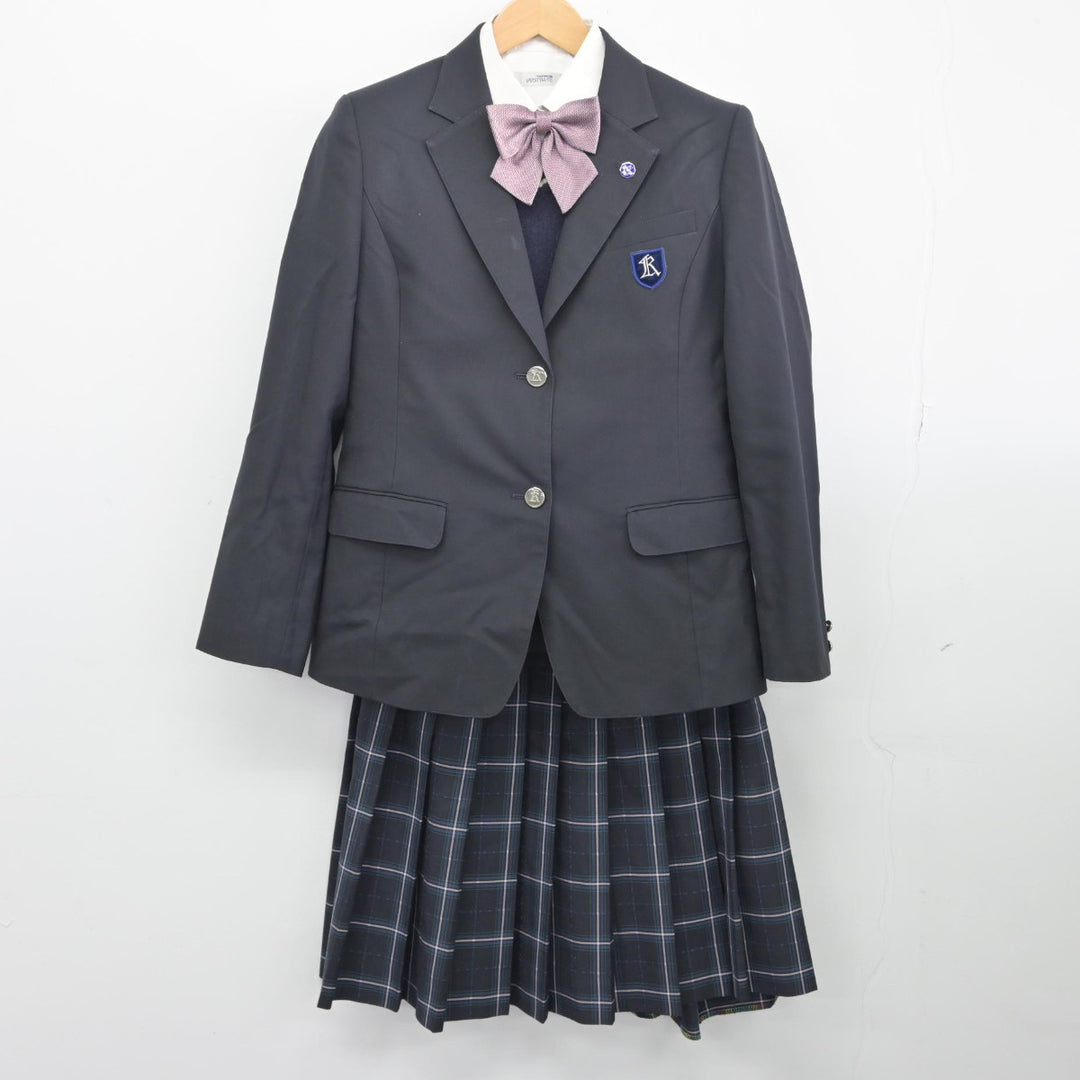 【中古】愛知県 啓成高等学校 女子制服 5点（ブレザー・ニット・シャツ・スカート）sf034395 | 中古制服通販パレイド