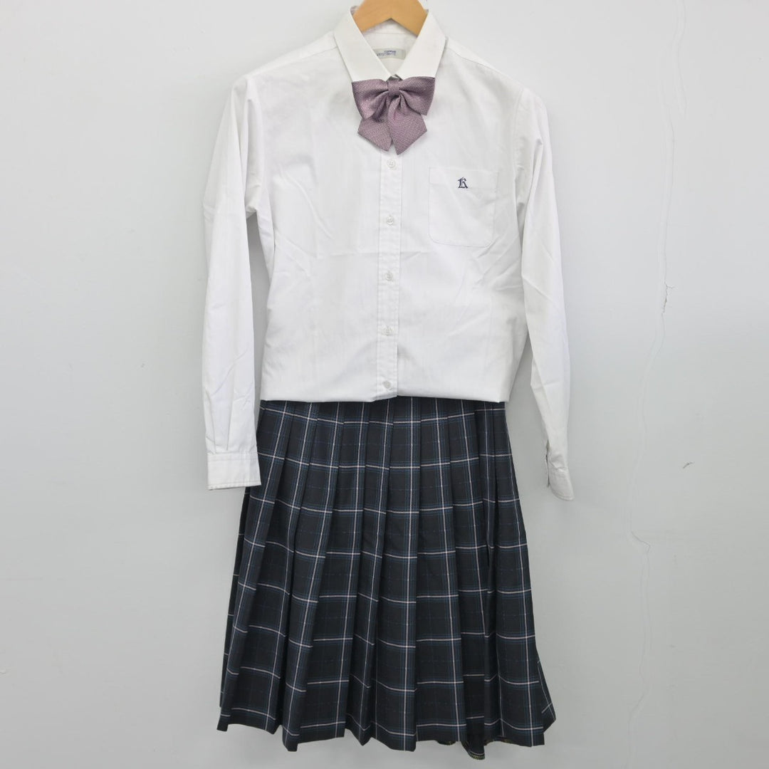 中古】愛知県 啓成高等学校 女子制服 5点（ブレザー・ニット・シャツ・スカート）sf034395 | 中古制服通販パレイド