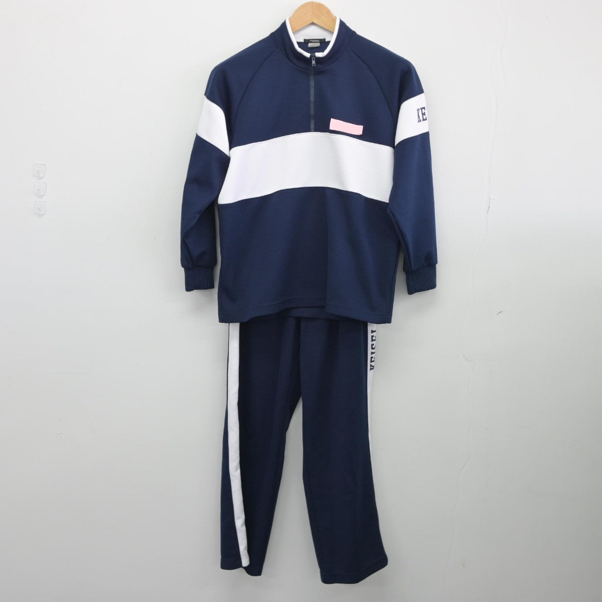 【中古】愛知県 啓成高等学校 女子制服 3点（ジャージ 上・シャツ・ジャージ 下）sf034398