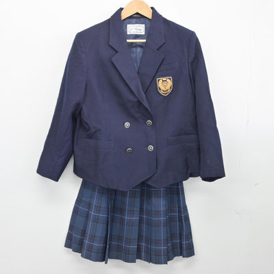 【中古】栃木県 黒磯南高等学校 女子制服 3点（ブレザー・スカート・スカート）sf034402