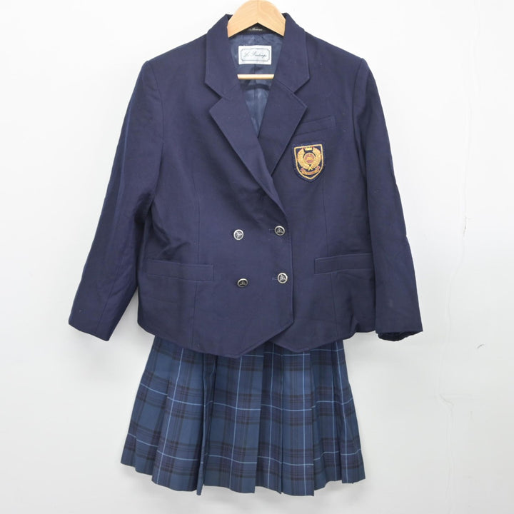 中古】栃木県 黒磯南高等学校 女子制服 3点（ブレザー・スカート