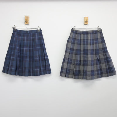 【中古】栃木県 黒磯南高等学校 女子制服 3点（ブレザー・スカート・スカート）sf034402