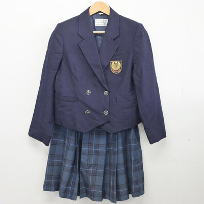 【中古】栃木県 黒磯南高等学校 女子制服 3点（ブレザー・スカート・スカート）sf034403