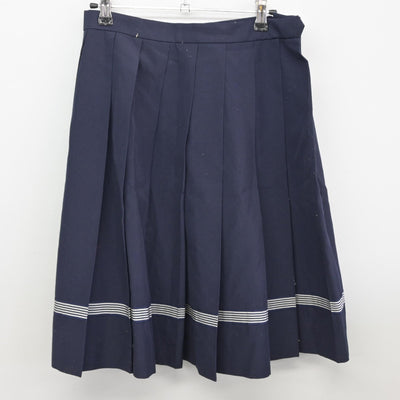 【中古】 学校名不明 女子制服 2点（スカート・スカート）sf034411