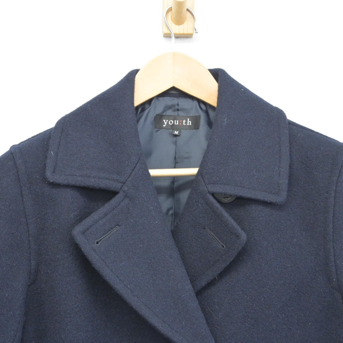 【中古】山梨県 山梨大学教育学部附属中学校 女子制服 1点（コート）sf034414