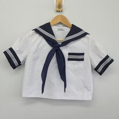 【中古】高知県 中村高等学校 女子制服 2点（セーラー服）sf034423