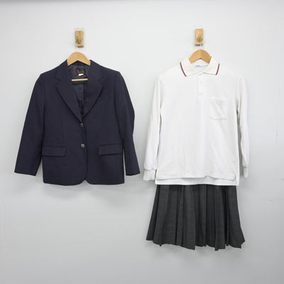 中古】埼玉県 日進中学校 女子制服 3点（ブレザー・シャツ・スカート）sf034427 | 中古制服通販パレイド