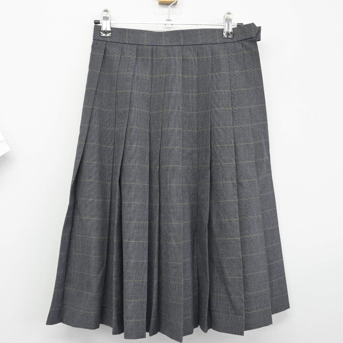 【中古】埼玉県 日進中学校 女子制服 2点（シャツ・スカート）sf034428