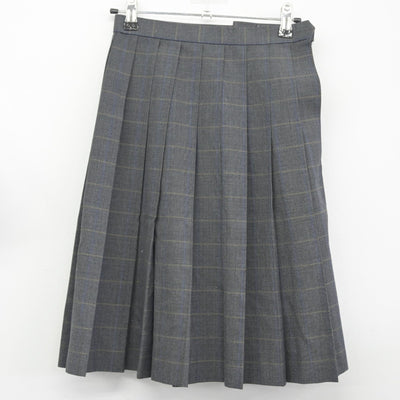 【中古】埼玉県 日進中学校 女子制服 2点（シャツ・スカート）sf034429