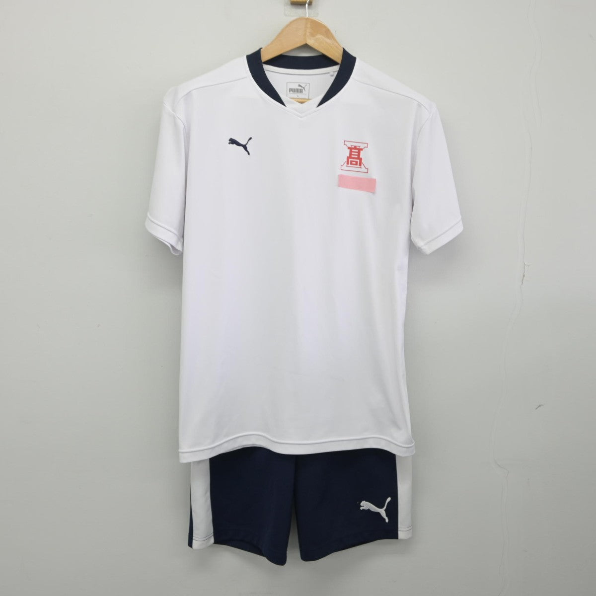 【中古】広島県 五日市高等学校 女子制服 2点（体操服 上・体操服 下）sf034440