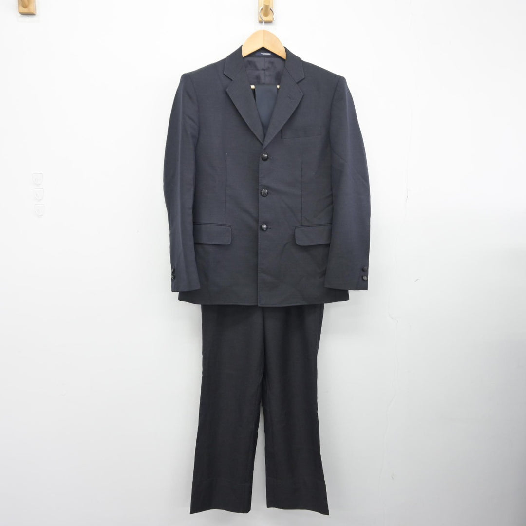 【中古】神奈川県 私立サレジオ学院中学校 男子制服 3点（ブレザー・ズボン）sf034445