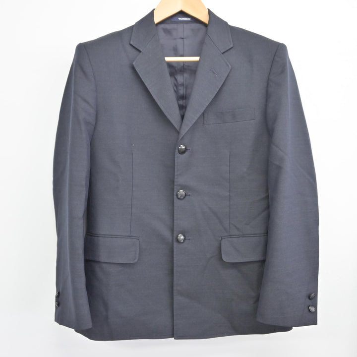 【中古】神奈川県 私立サレジオ学院中学校 男子制服 3点（ブレザー・ズボン）sf034445