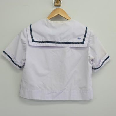 【中古】熊本県 荒尾海陽中学校 女子制服 2点（セーラー服・スカート）sf034450