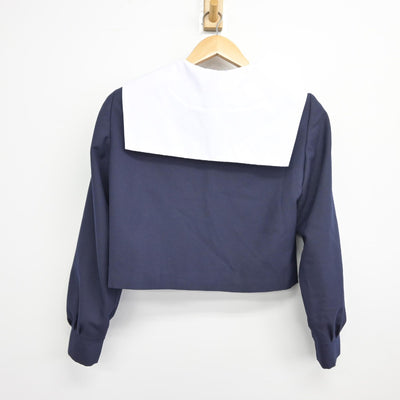 【中古】岐阜県 穂積中学校 女子制服 3点（セーラー服・スカート）sf034467