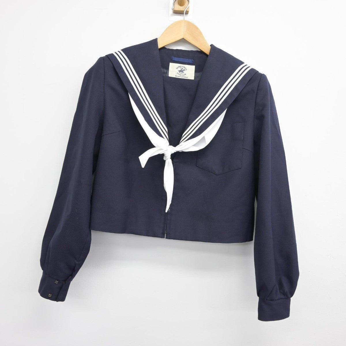 【中古】愛知県 内海中学校 女子制服 4点（セーラー服・スカート）sf034472