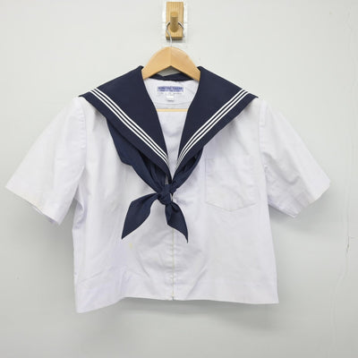 【中古】愛知県 内海中学校 女子制服 3点（セーラー服・スカート）sf034474