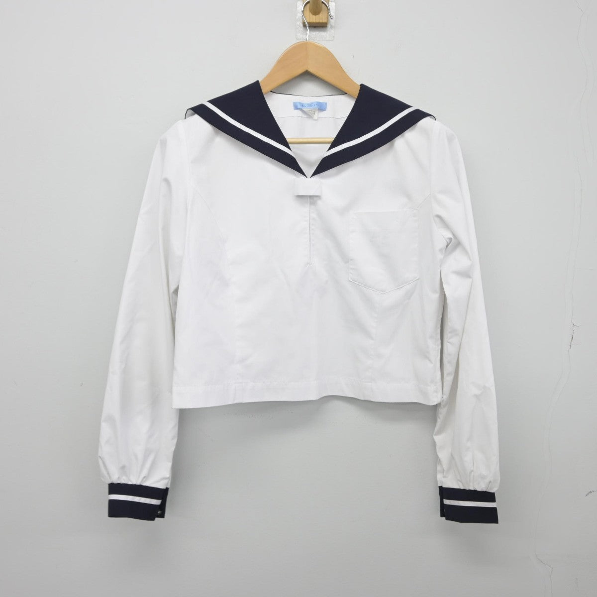 【中古】鳥取県 米子市立東山中学校 女子制服 2点（セーラー服・スカート）sf034478