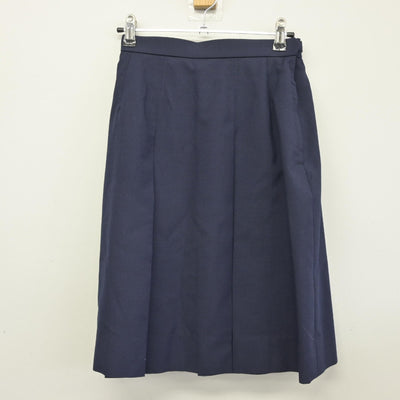 【中古】神奈川県 横浜市立左近山中学校 女子制服 2点（ベスト・スカート）sf034496