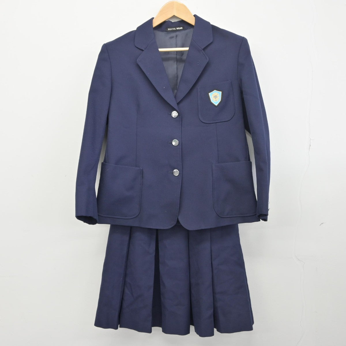 【中古】東京都 高井戸中学校 女子制服 2点（ブレザー・スカート）sf034502